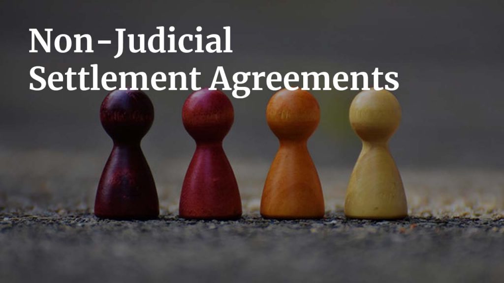 NEPG Non-Judicial Settlement Agreements