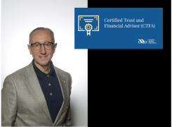 Tim Borchers Earns His CTFA Becoming a Certified Trust Advisor
